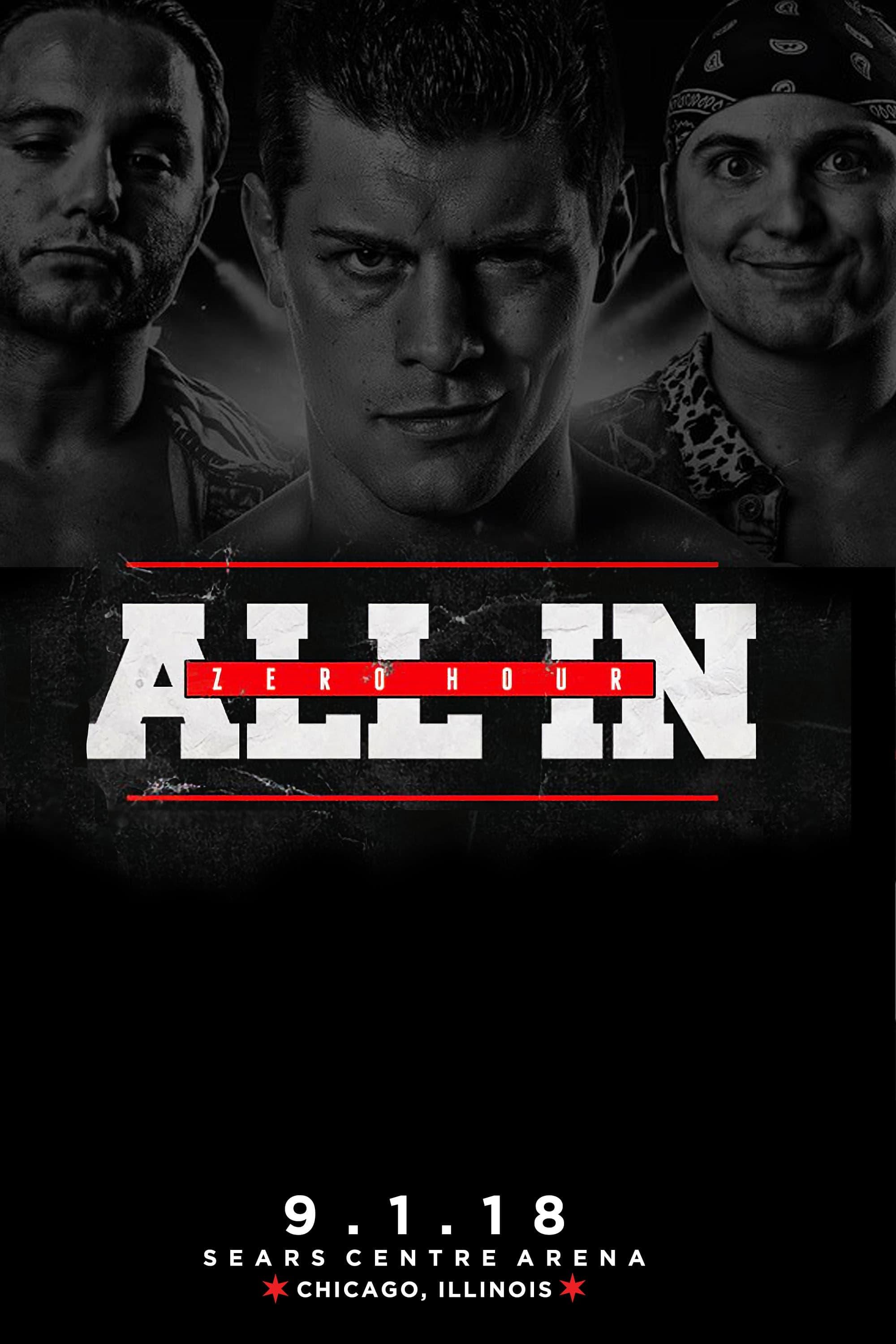 All In: Zero Hour poster