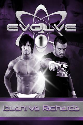 EVOLVE 1: Ibushi vs. Richards poster