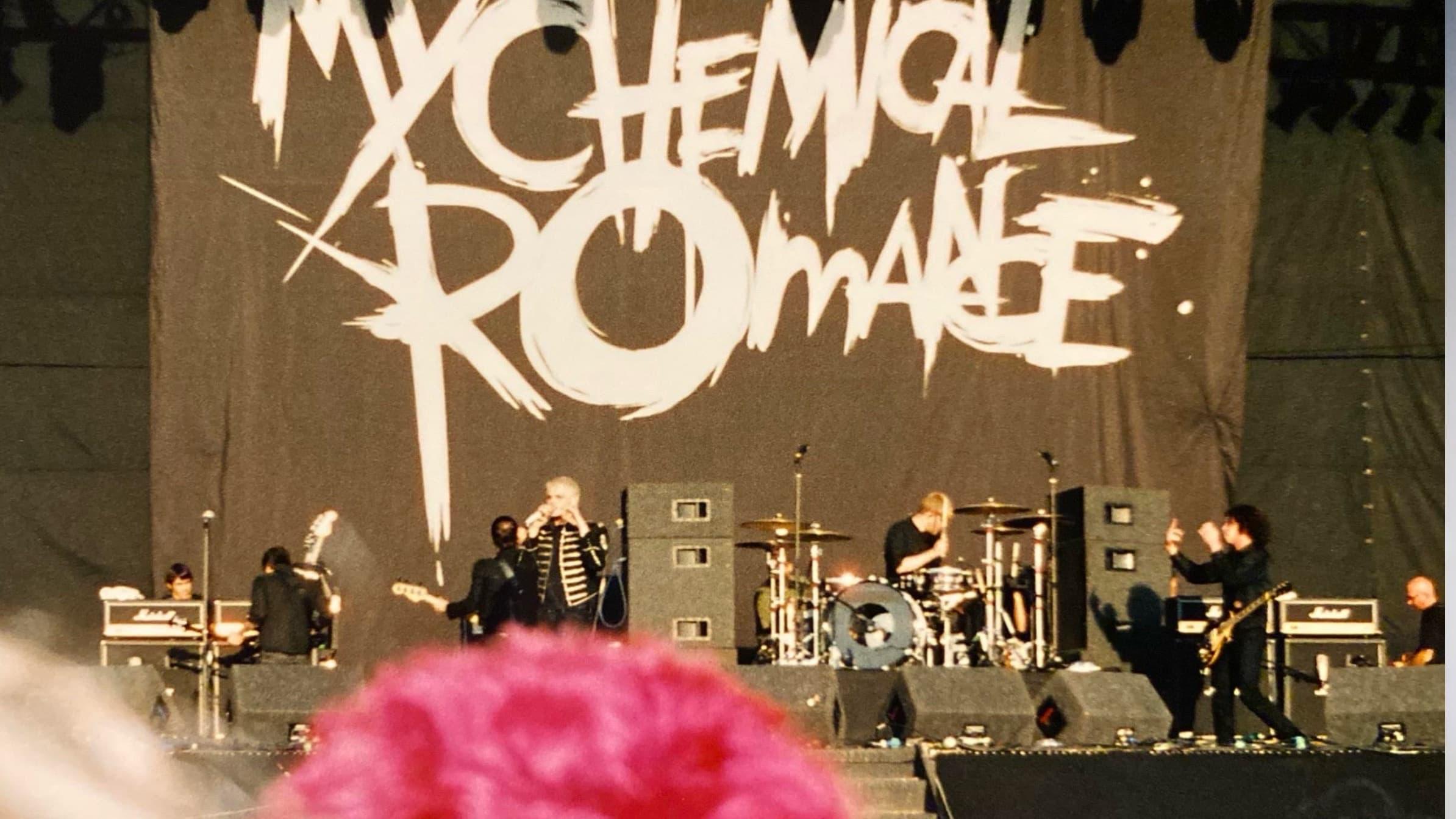 My Chemical Romance Live at Reading Festival 2006 backdrop