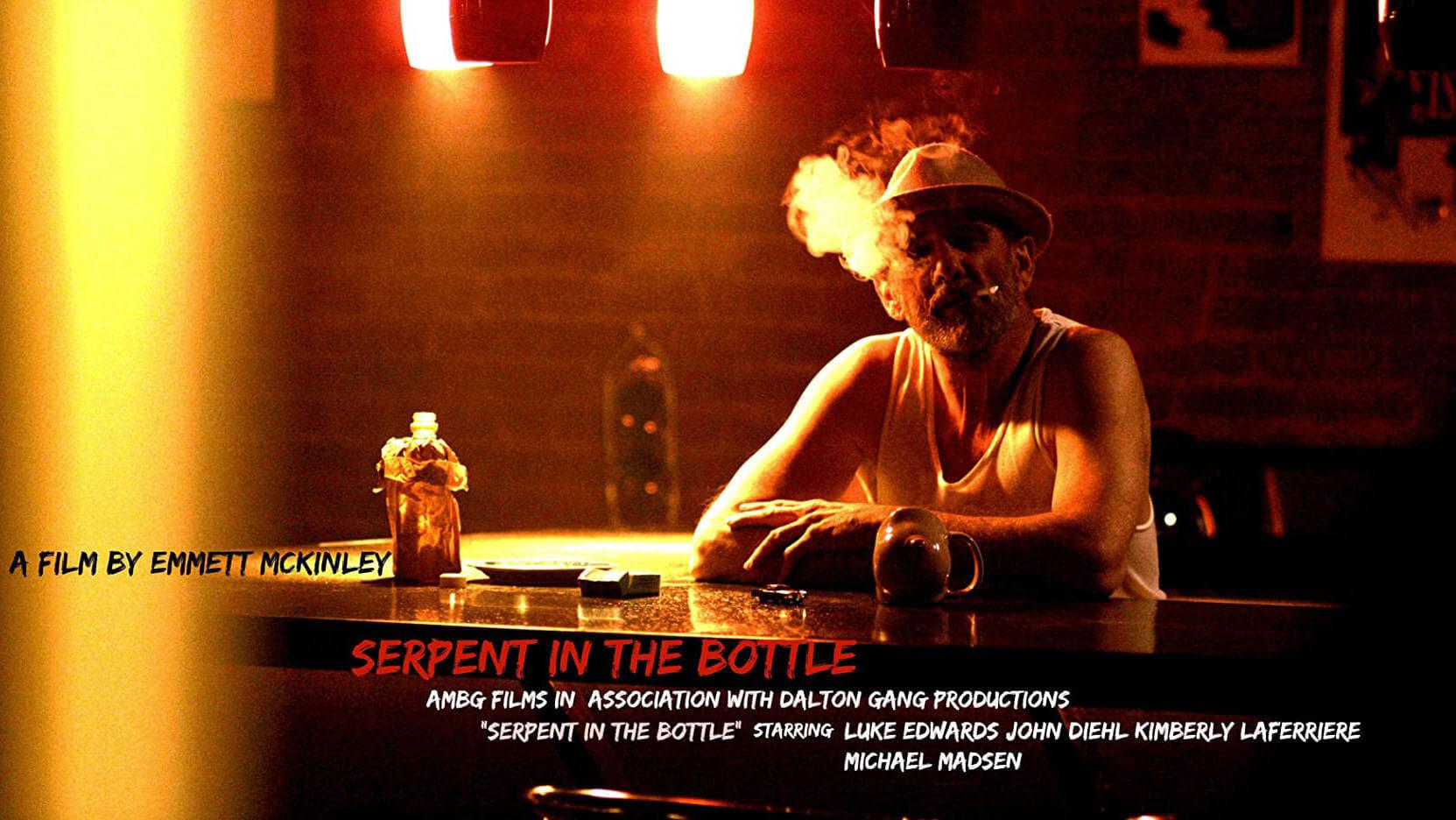 Serpent in the Bottle backdrop