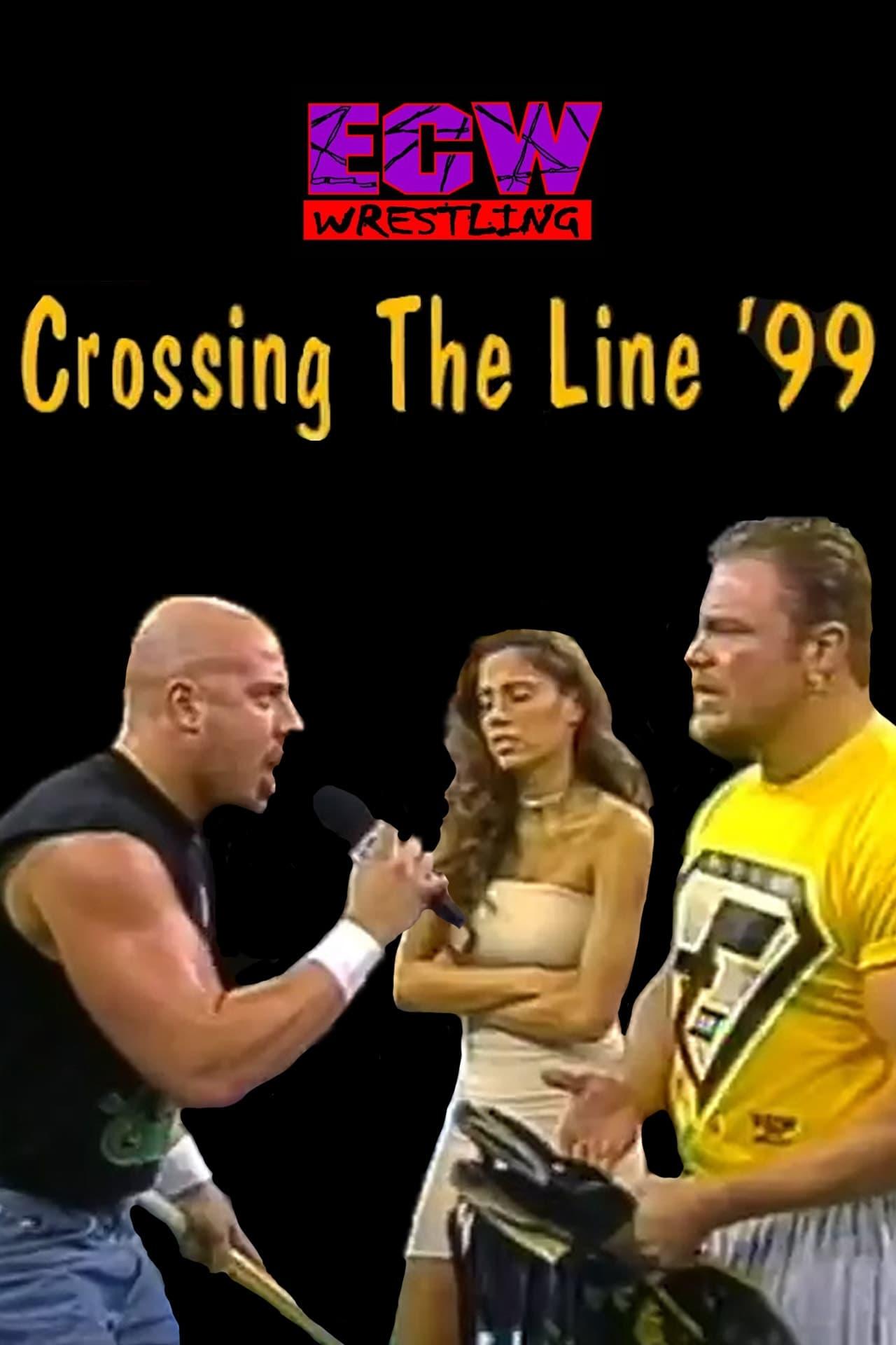 ECW Crossing The Line 1999 poster