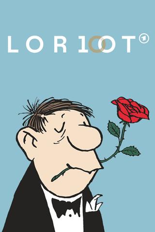 Loriot 100 poster