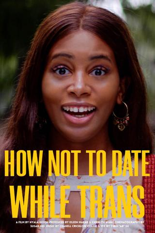 How Not to Date While Trans poster