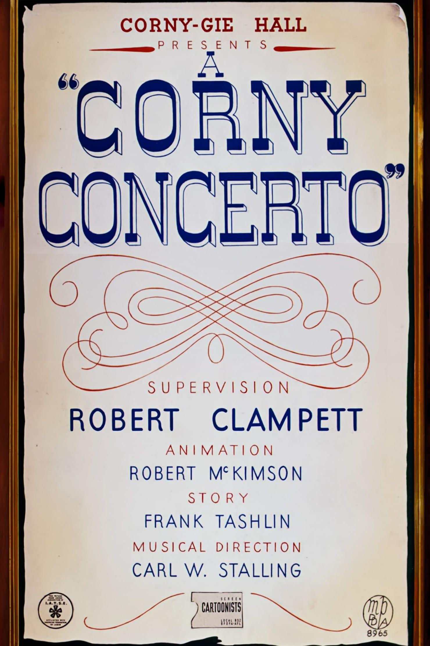 A Corny Concerto poster