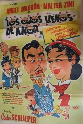 Los ojos llenos de amor poster