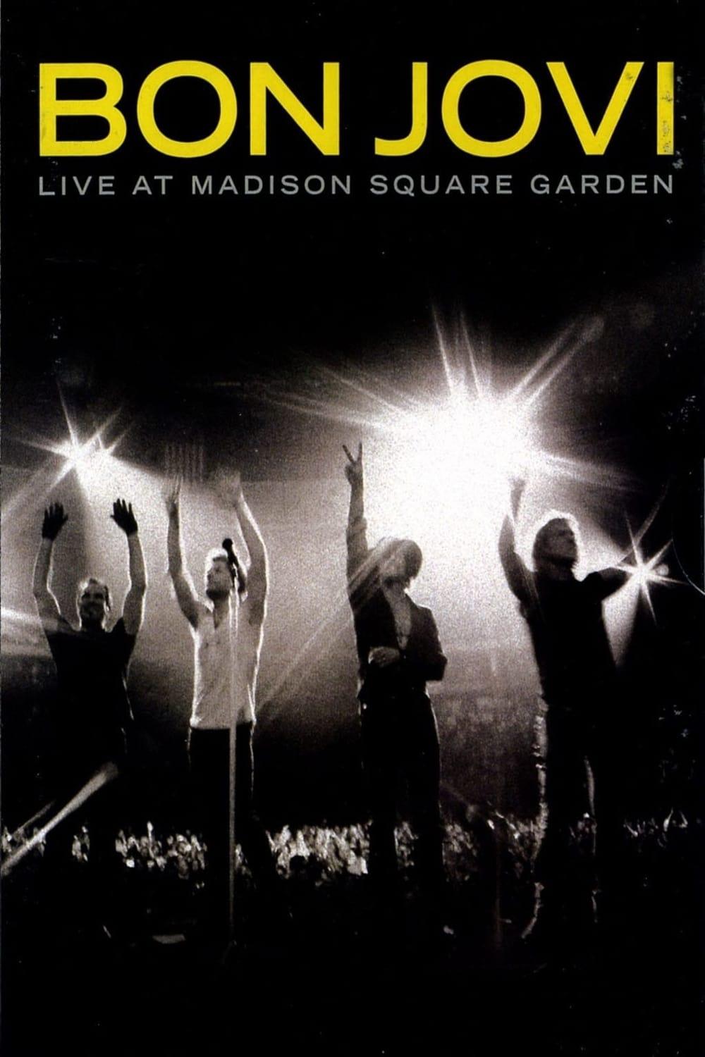 Bon Jovi: Live at Madison Square Garden poster