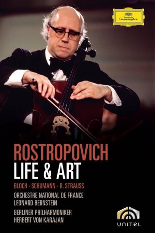 Rostropovich Life & Art poster
