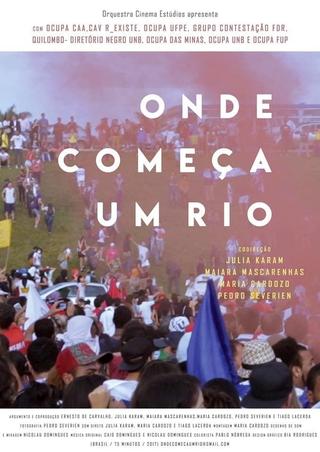 Onde Começa um Rio poster