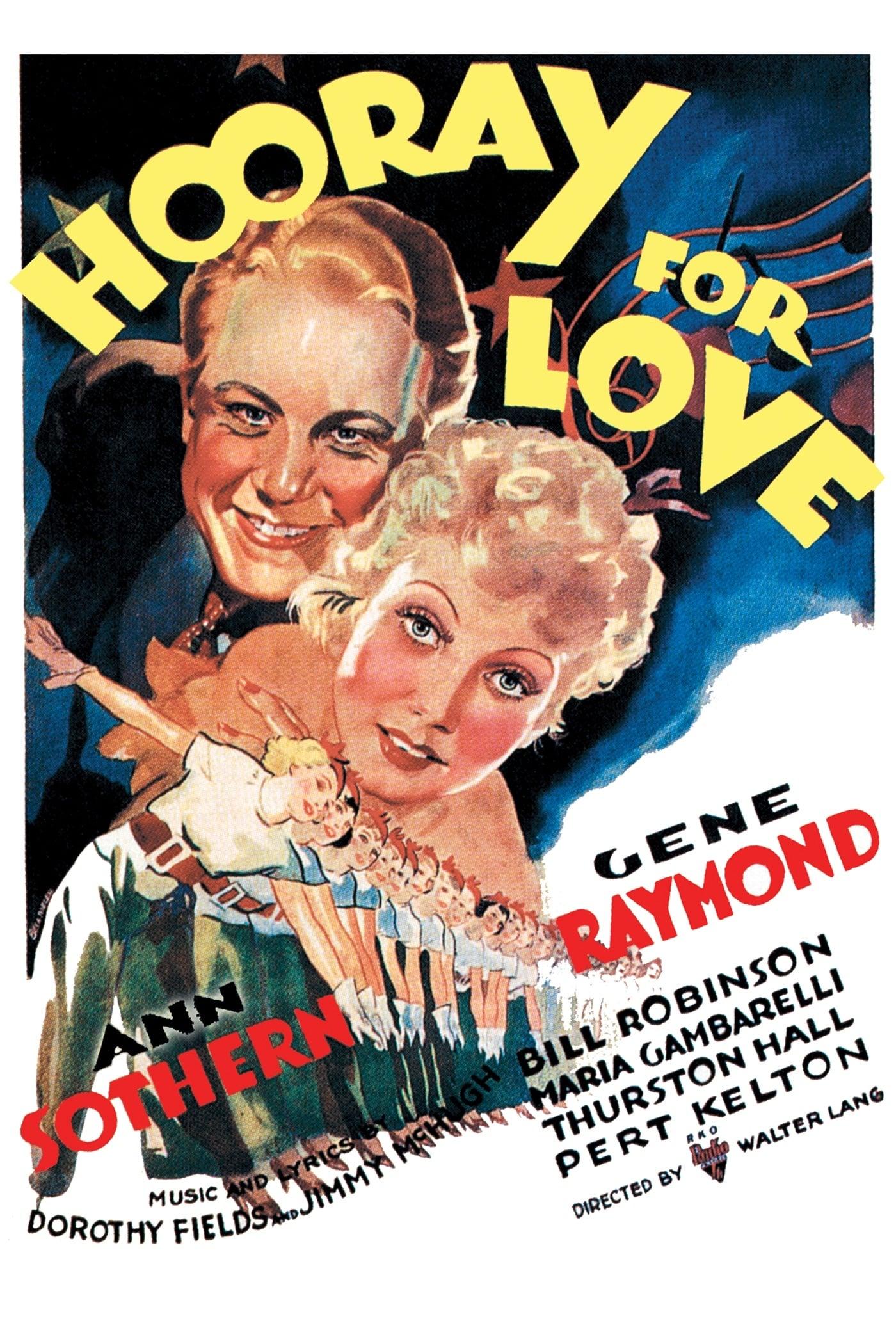 Hooray for Love poster