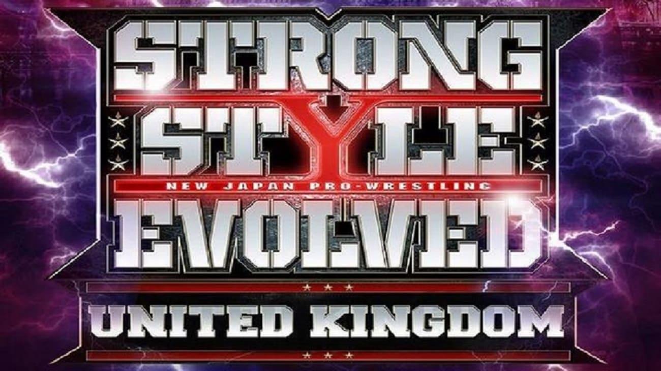 NJPW Strong Style Evolved UK - Night 2 backdrop