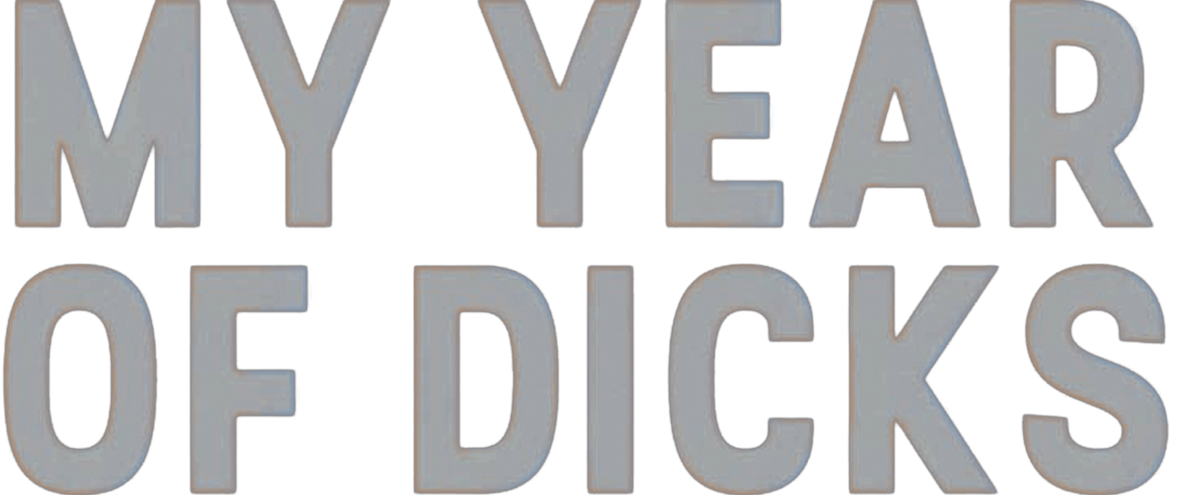 My Year of Dicks logo