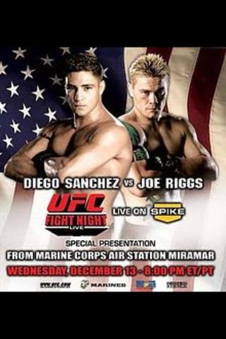 UFC Fight Night 7: Sanchez vs. Riggs poster