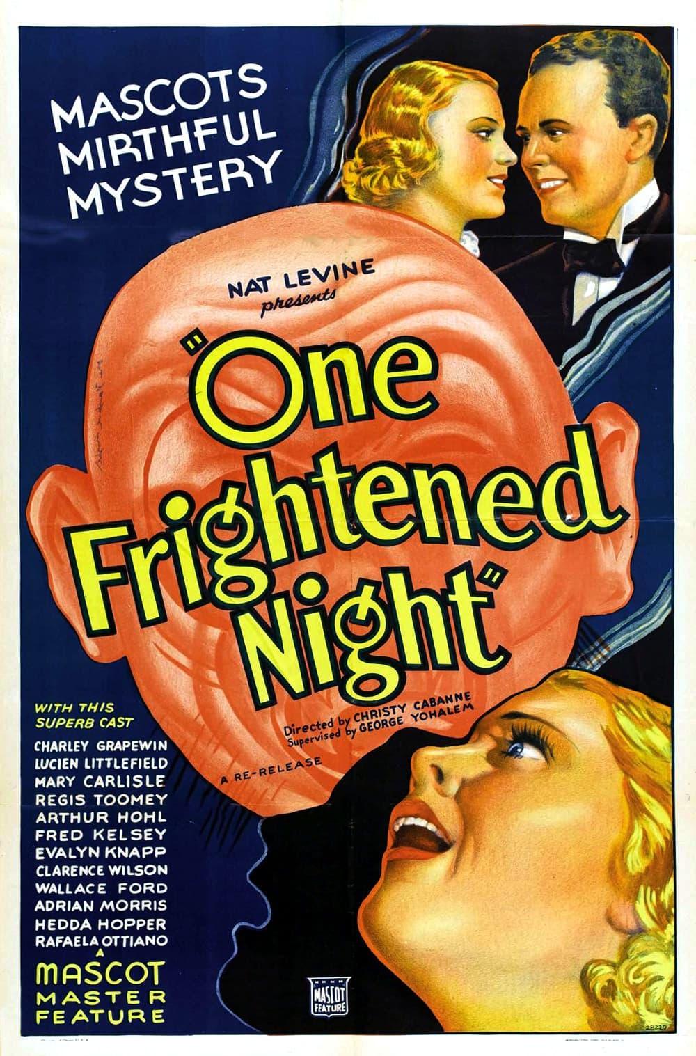 One Frightened Night poster