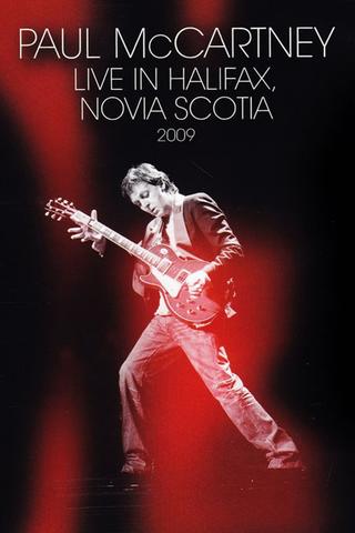 Paul McCartney - Live in Halifax, Nova Scotia poster