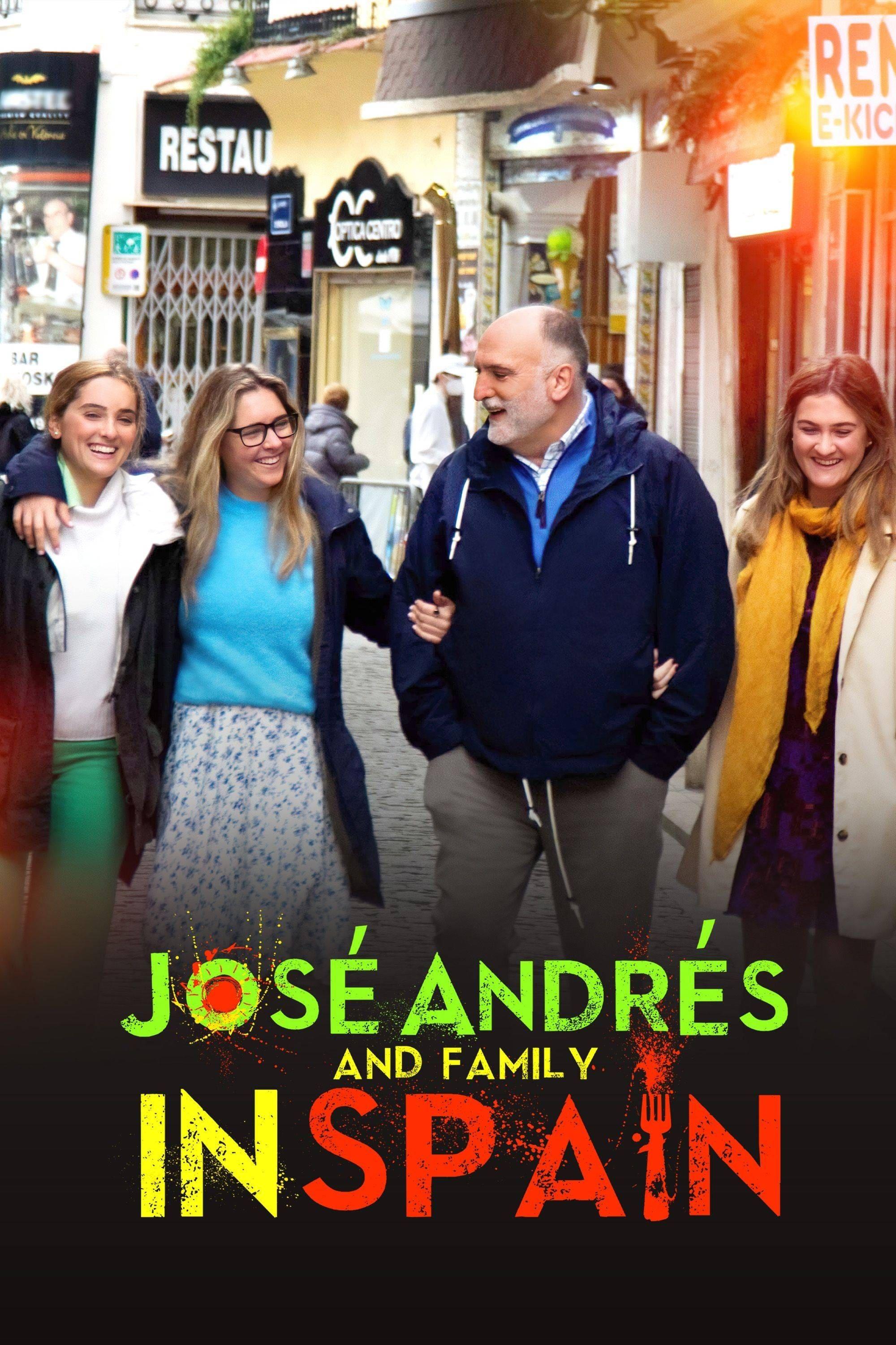 José Andrés and Family in Spain poster