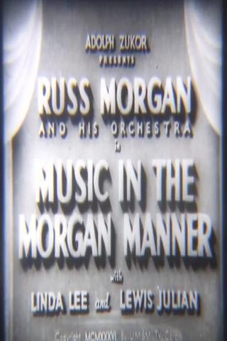 Music In The Morgan Manner poster