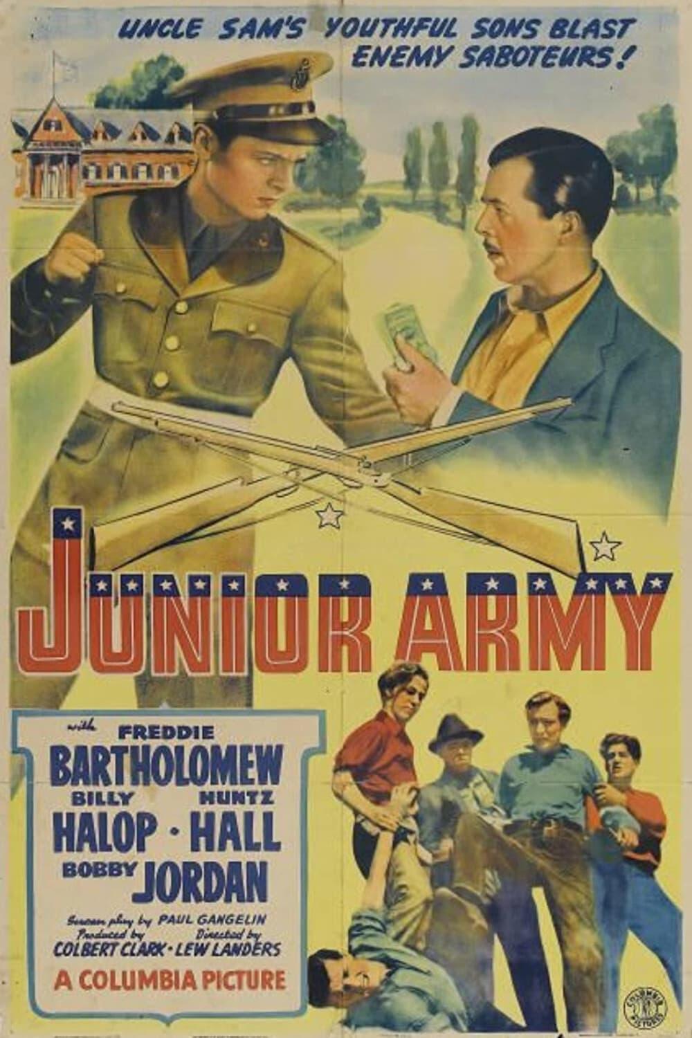 Junior Army poster