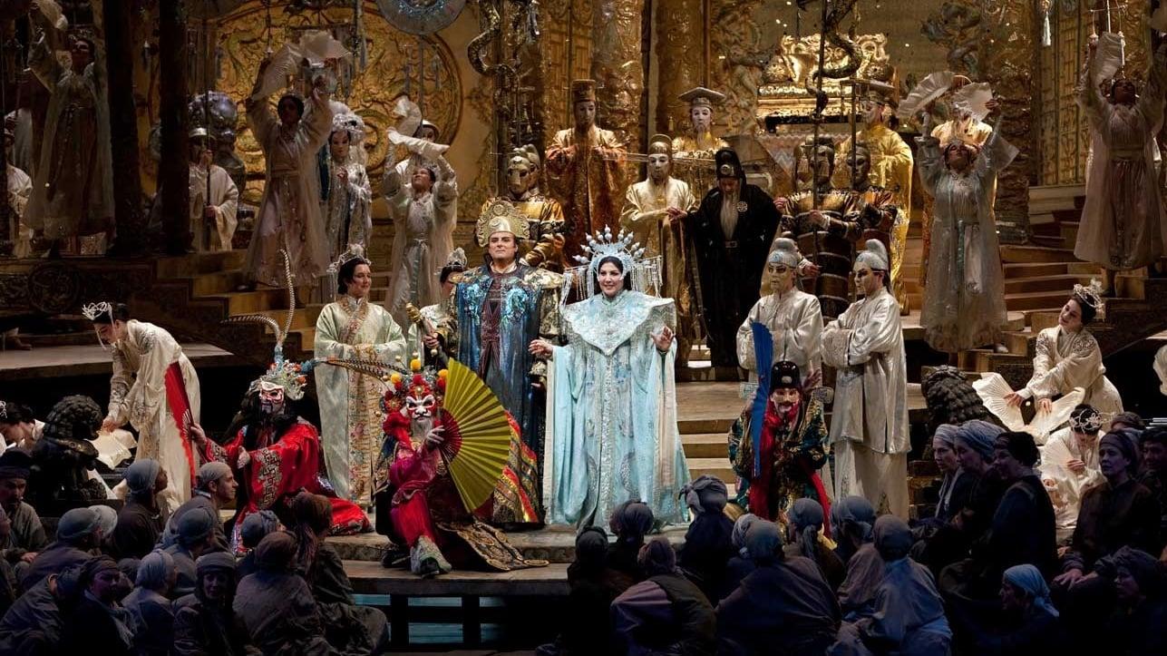 Puccini: Turandot backdrop