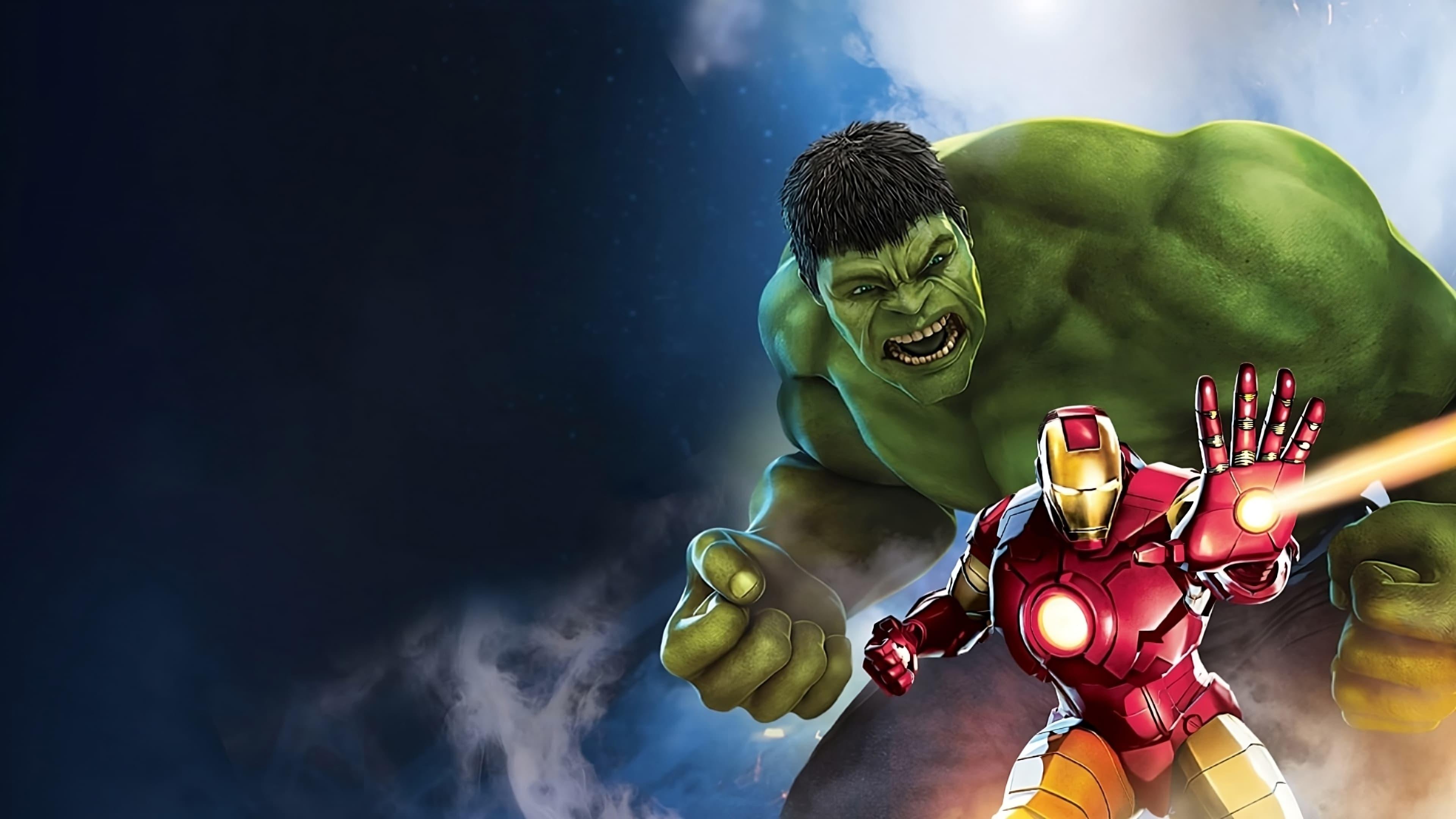 Iron Man & Hulk: Heroes United backdrop