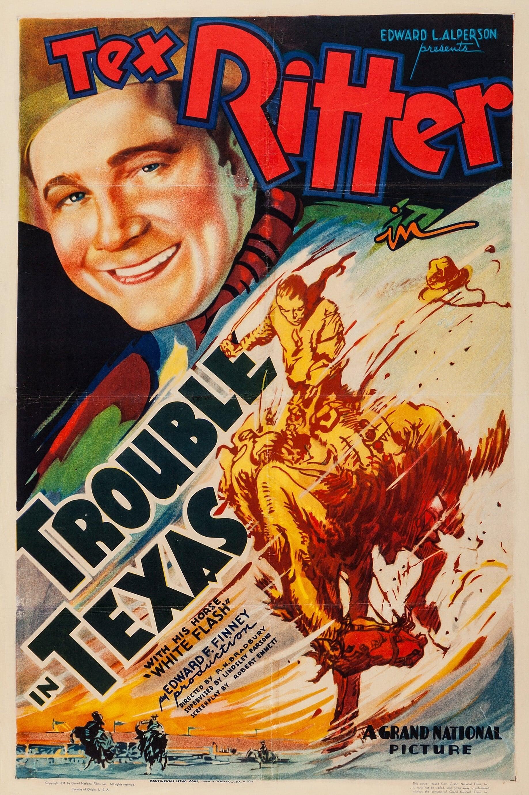 Trouble in Texas poster