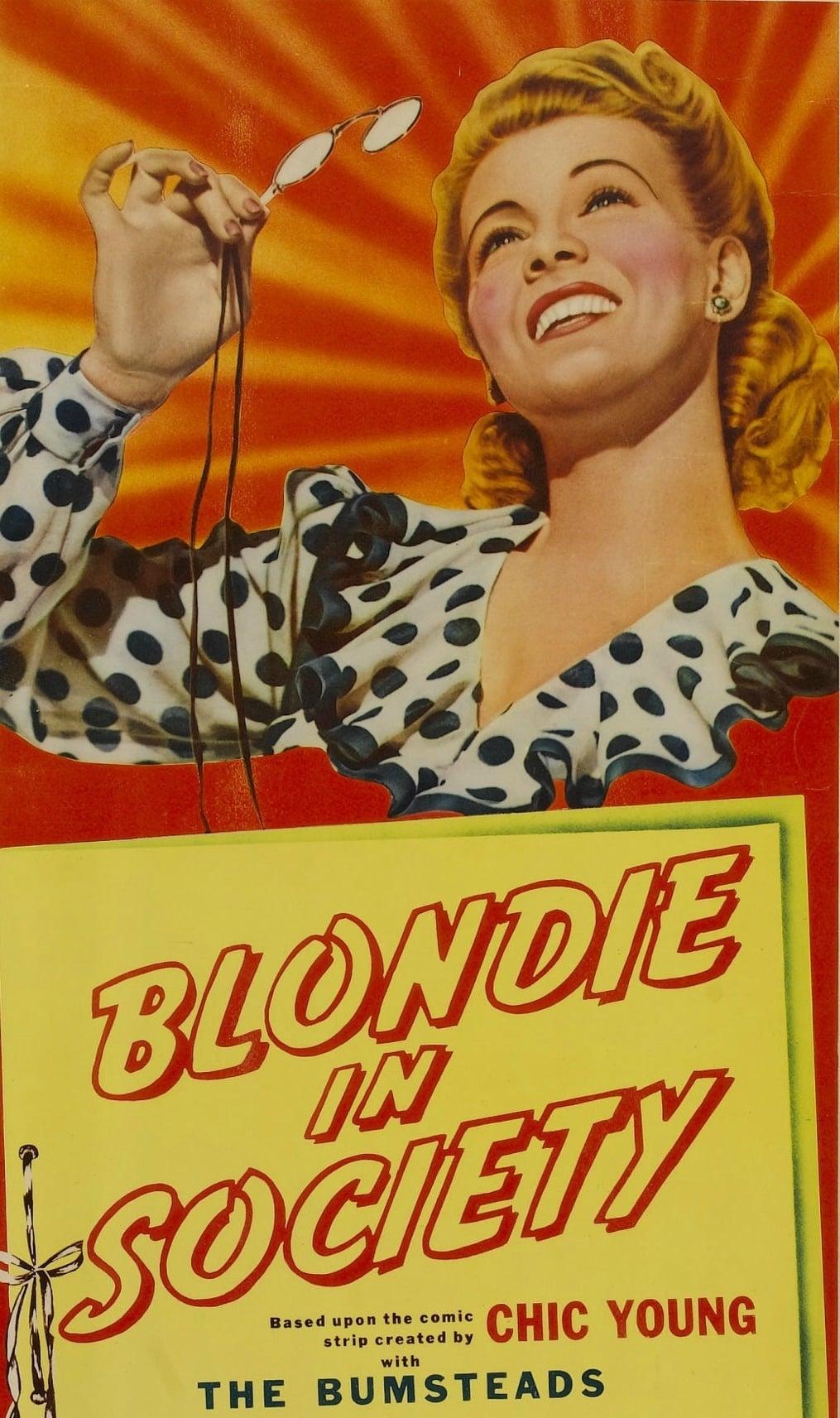 Blondie in Society poster