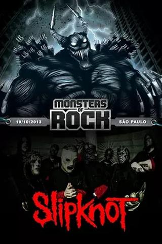 Slipknot: Monsters of Rock 2013 poster