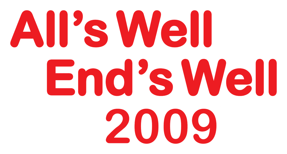 All's Well, Ends Well 2009 logo