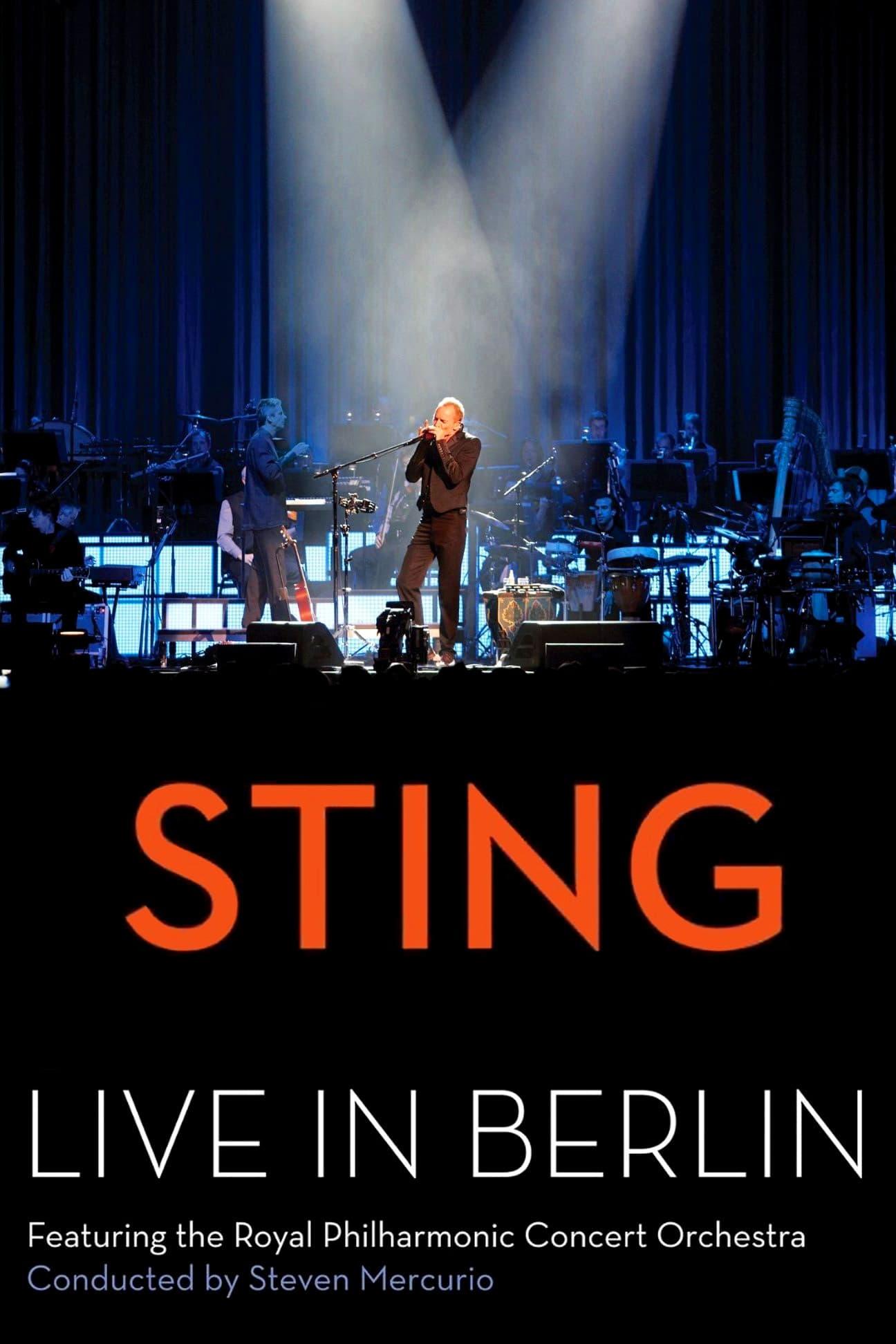 Sting: Live In Berlin poster