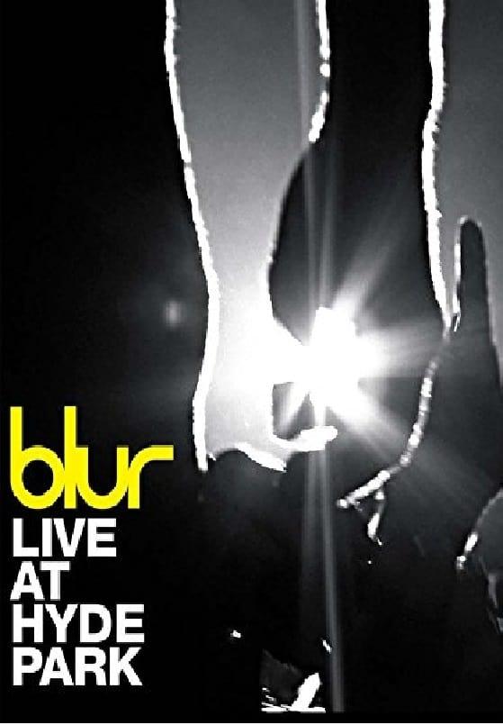 blur | Live at Hyde Park poster