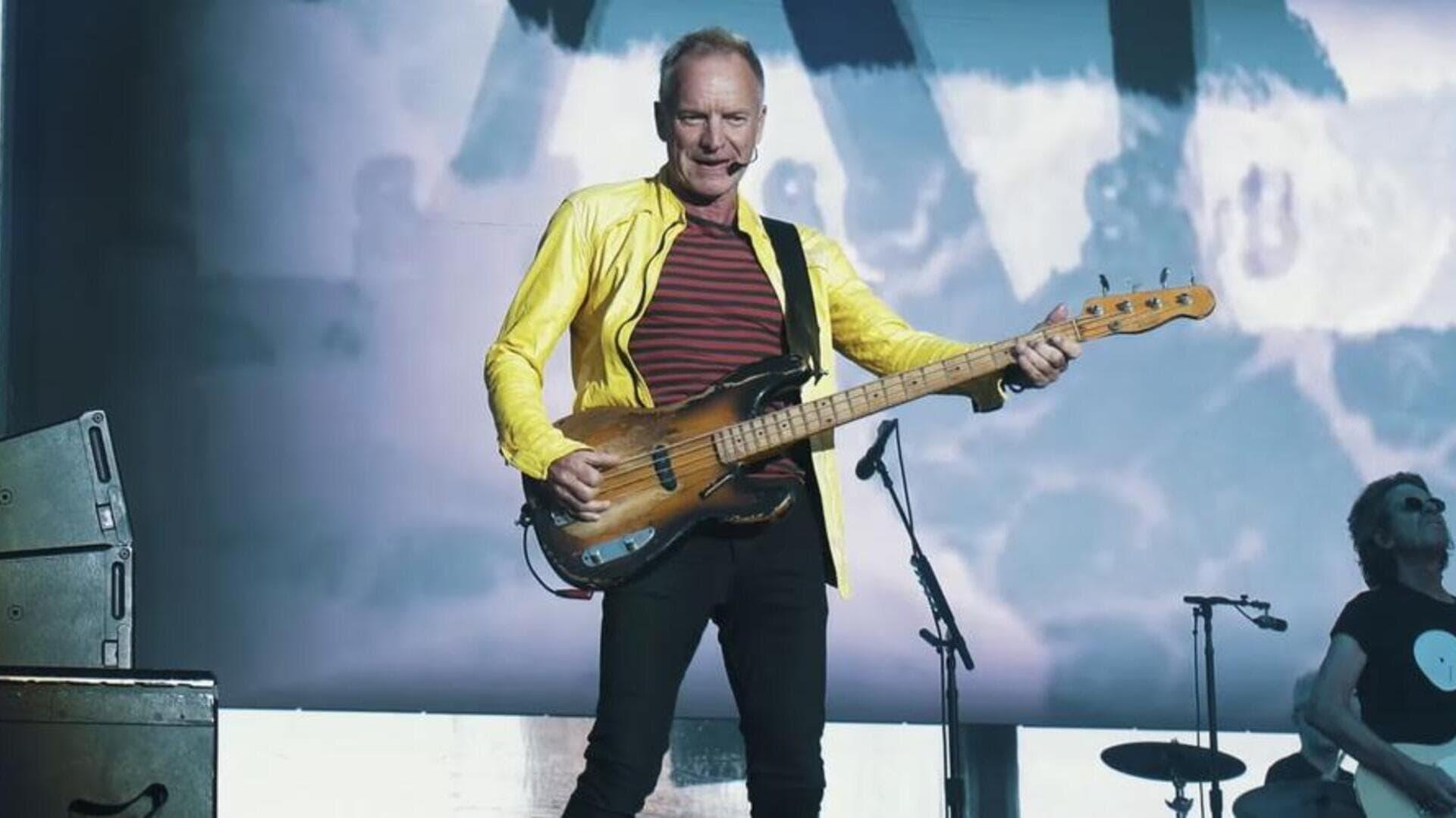 Sting : My Songs au château de Chambord backdrop