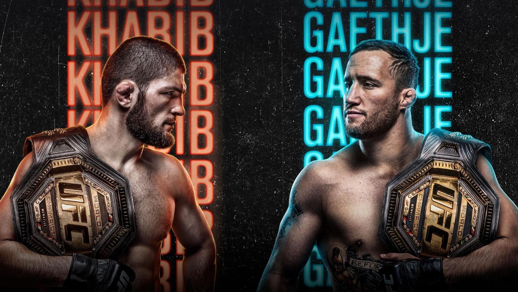 UFC 254: Khabib vs. Gaethje backdrop