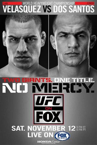 UFC on Fox 1: Velasquez vs. Dos Santos poster