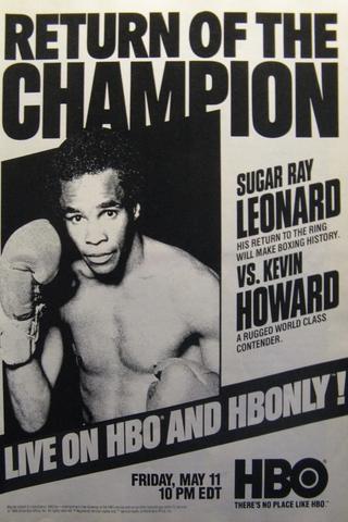 Sugar Ray Leonard vs. Kevin Howard poster