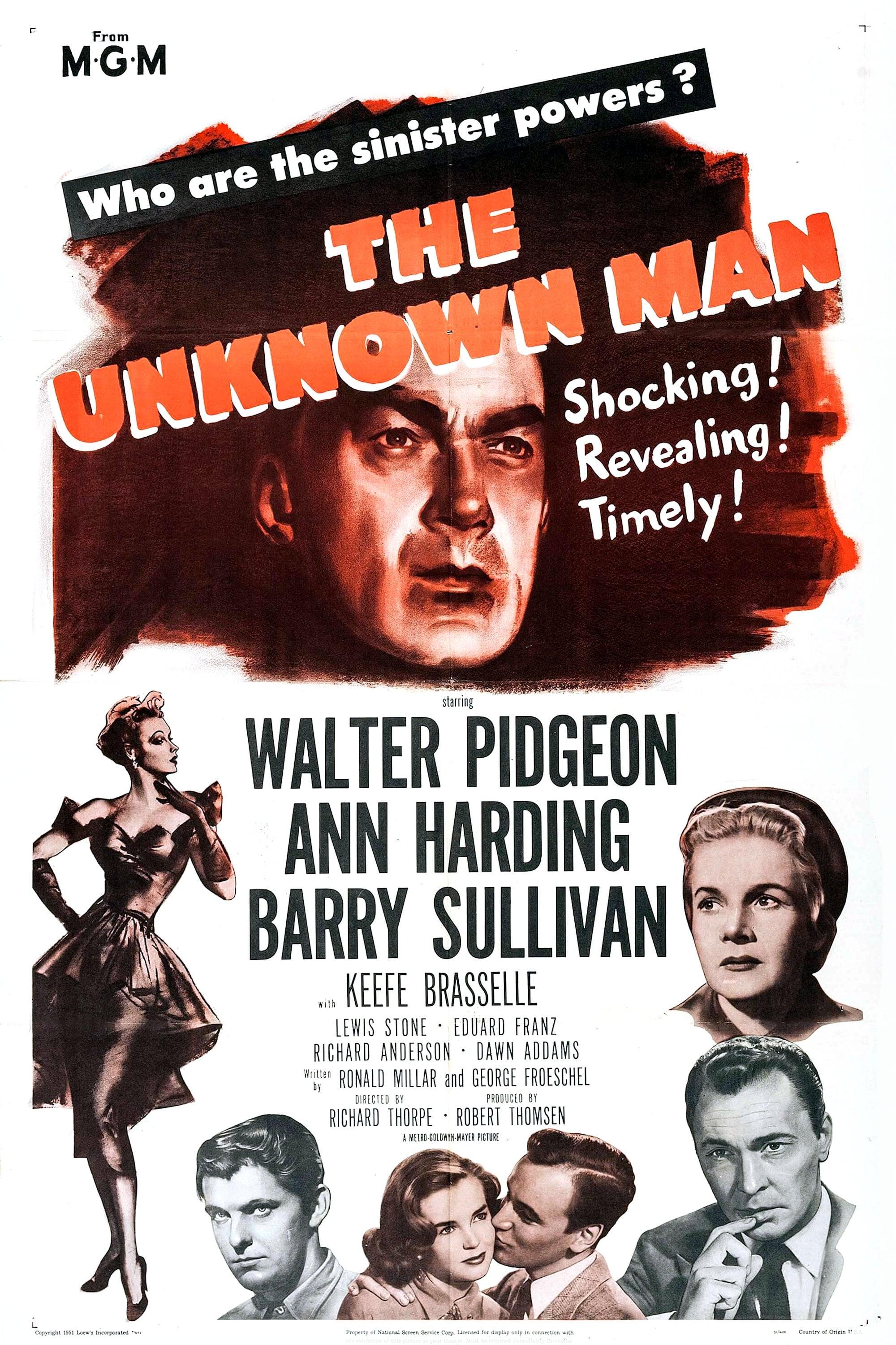 The Unknown Man poster