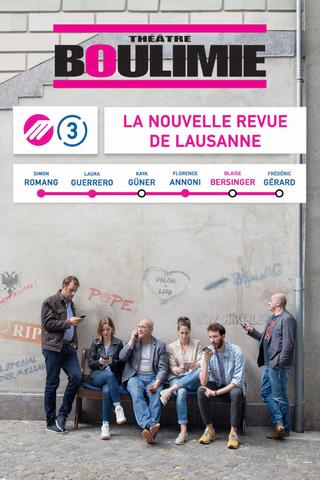 La Nouvelle Revue de Lausanne 2018 - M3 poster