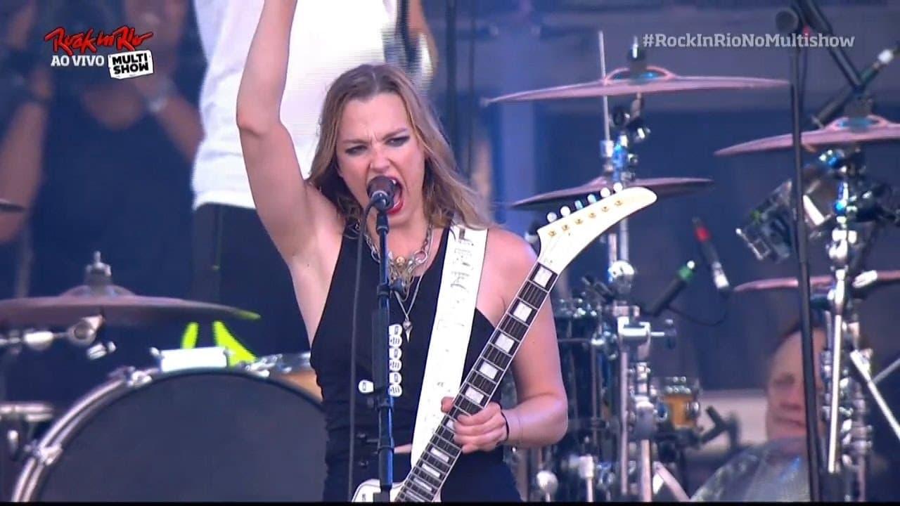 Halestorm - Rock in Rio 2015 backdrop