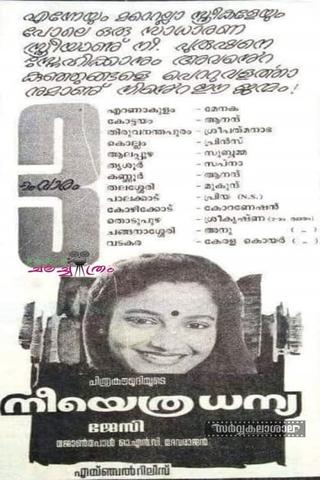 Neeyethra Dhanya poster