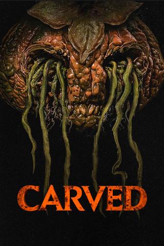 Carved poster