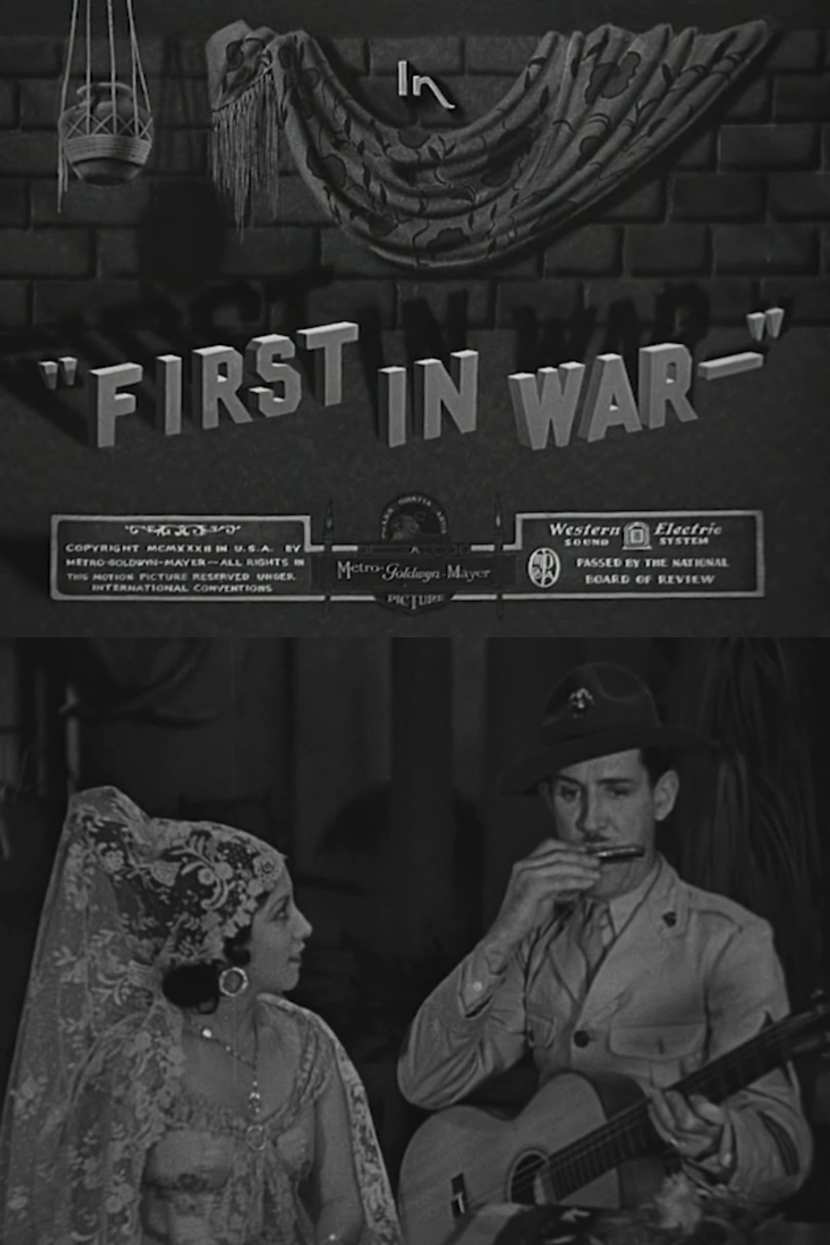 First in War poster