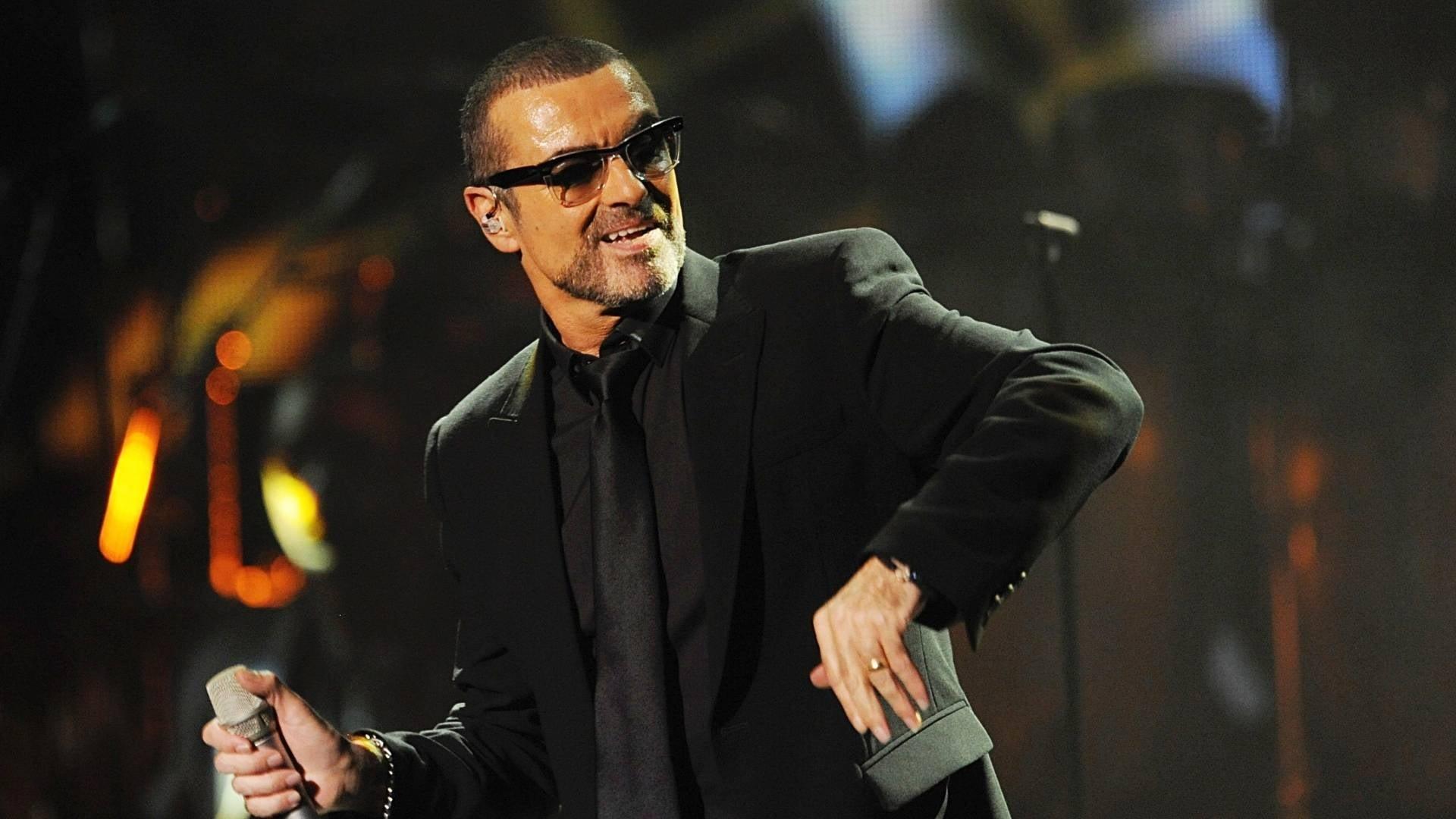 George Michael Ladies & Gentlemen: The Best of George Michael backdrop