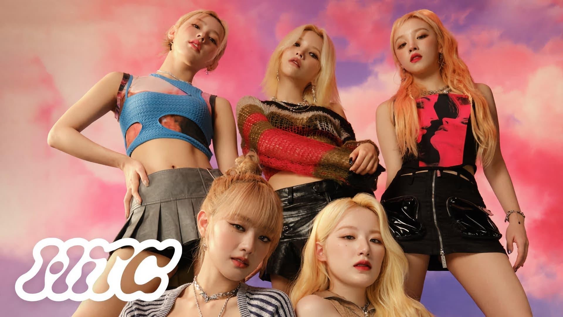 (G)I-DLE at 88rising's Head In The Clouds 2022 backdrop