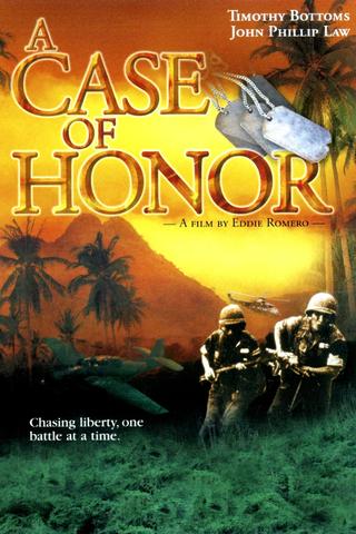 A Case of Honor poster