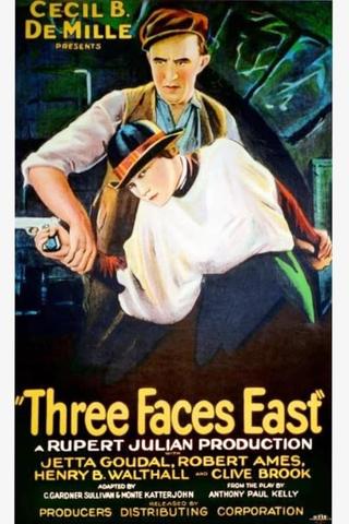 Three Faces East poster