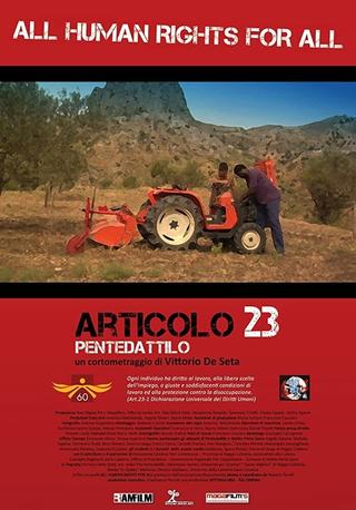 Articolo 23 (Pentedattilo) poster