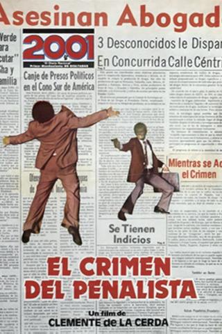 El crimen del penalista poster