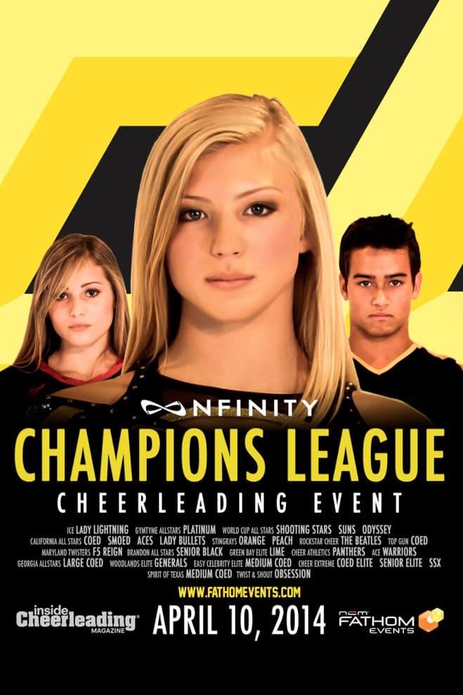 Nfinity Champions League Cheerleading Event poster