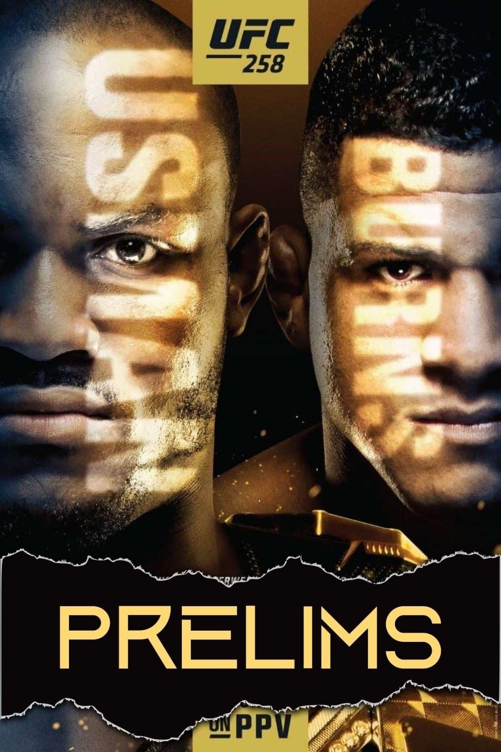 UFC 258: Usman vs. Burns poster
