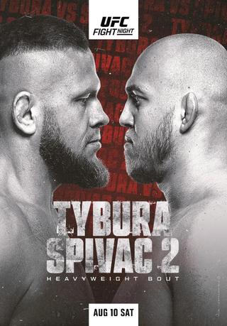 UFC on ESPN 61: Tybura vs. Spivac 2 poster