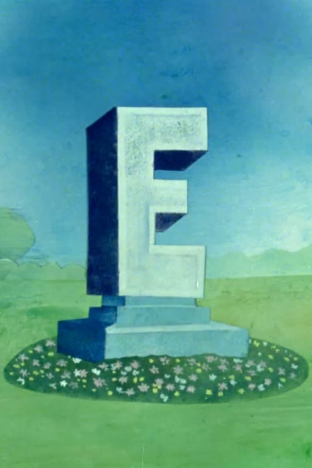 'E' poster