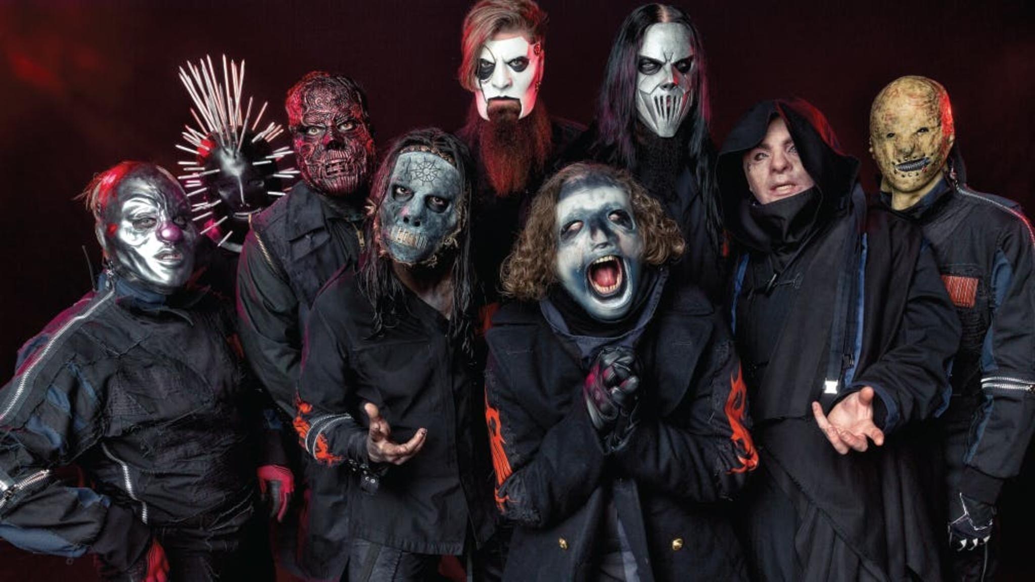 Slipknot Unmasked: All Out Life backdrop